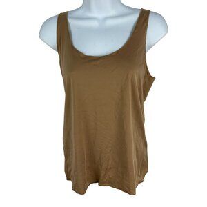 Cato Womens Brown Sleeveless Tank Top Size XL